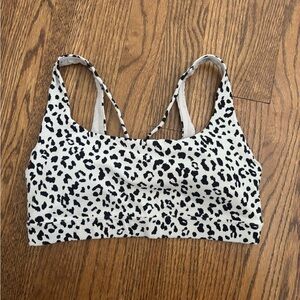 Athleta Black and White Sports Bra